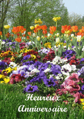 Douceur florale pour un anniversaire festif
